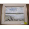 Image 1 : FRAMED PAINTING BY HENDRICK BRES, 1979, COOL DAY CHIP LAKE