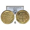 Image 1 : Mexico City, Mexico, cob 2 escudos, 17(14)J, encapsulated NGC MS-66.