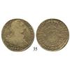 Image 1 : Santiago, Chile, bust 8 escudos, Charles IV (bust of Charles III), 1796DA.