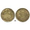 Image 1 : Santiago, Chile, bust 8 escudos, Ferdinand VII (bust of Charles IV), 1817FJ.