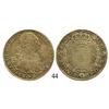 Image 1 : Popayán, Colombia, bust 8 escudos, Charles IV, 1803JF, lustrous XF with weak centers.