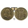 Image 1 : Mexico City, Mexico, bust 4 escudos, Philip V, 1738MF, plugged, VF.