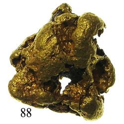 Natural gold nugget from the Arab/Indian trade (ca. 1200 AD).