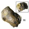 Image 1 : Large gold nugget with encrustation, from the Espadarte (1558).