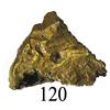 Image 1 : Irregular pie-shaped cut of a small gold disk, from the Espadarte (1558).