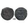 Image 1 : Mexico City, Mexico, cob 4 reales, Philip III, oMA, scarce.