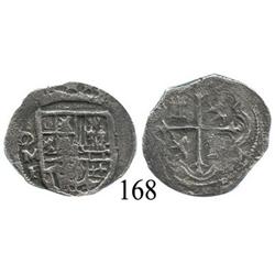 Mexico, cob 1 real, Philip III, oMF, choice.
