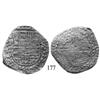Image 1 : Potosí, Bolivia, cob 8 reales, 1621(T), Grade 2.
