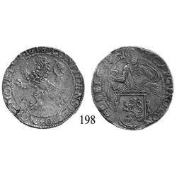 Utrecht, United Netherlands, ½ "lion" daalder, 1618, rare denomination.