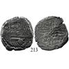 Image 1 : Cartagena, Colombia, cob 8 reales, Philip IV, NR-E to left (late 1620s), rare.