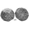 Image 1 : Potosí, Bolivia, cob 8 reales, 1652E (post-transitional).