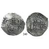 Image 1 : Potosí, Bolivia, cob 8 reales, 1652E (post-transitional).