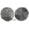 Image 1 : Potosí, Bolivia, cob 8 reales, 1652E transitional Type V/A, extremely rare variant with motto as PLV