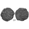 Image 1 : Potosí, Bolivia, cob 8 reales, 1652E (post-transitional).