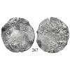 Image 1 : Potosí, Bolivia, cob 8 reales, Philip IV, assayer E (1652-1667), with Brazilian 600-reis countermark