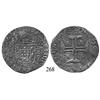 Image 1 : Evora, Portugal, 400 reis, John IV, with Brazilian 500-reis countermark (1663), rare.