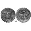 Image 1 : Lisbon, Portugal, 400 reis, John IV, with Brazilian 500-reis ("S00") countermark (1663).