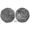 Image 1 : Porto, Portugal, 400 reis, John IV, with Brazilian 500-reis ("S00") countermark (1663).