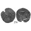 Image 1 : Lisbon, Portugal, 200 reis, John IV, with Brazilian 250-reis countermark (1663).