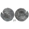 Image 1 : Porto, Portugal, 200 reis, John IV, with Brazilian 250-reis ("2S0") countermark (1663).
