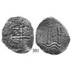 Image 1 : Potosí, Bolivia, cob 8 reales, 1678E.