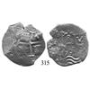Image 1 : Potosí, Bolivia, cob 8 reales, 1679V/C, scarce.