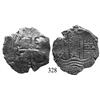 Image 1 : Potosí, Bolivia, cob 8 reales, 1679V.