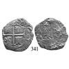 Image 1 : Potosí, Bolivia, cob 4 reales, 1679V.