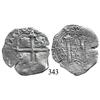 Image 1 : Potosí, Bolivia, cob 4 reales, 1680V.