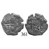 Image 1 : Potosí, Bolivia, cob 2 reales, 1678E.
