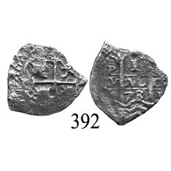 Potosí, Bolivia, cob 1 real, 1678E.