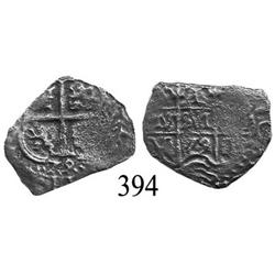 Potosí, Bolivia, cob 1 real, 1679V.