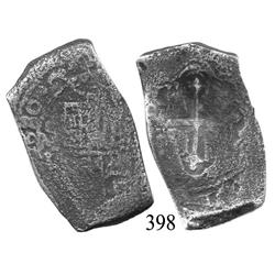 Mexico City, Mexico, cob 8 reales, 1680, oML.