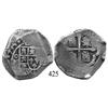 Image 1 : Mexico City, Mexico, cob 8 reales, 1715, oM(J).