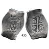 Image 1 : Mexico City, Mexico, cob 8 reales, Philip V, assayer not visible.