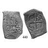 Image 1 : Mexico City, Mexico, cob 8 reales, Philip V, assayer not visible.