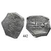 Image 1 : Mexico City, Mexico, cob 8 reales, Philip V, assayer not visible.