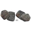 Image 1 : Lot of 2 partially cleaned Mexico City, Mexico, cob 4 reales, Philip V, assayers not visible.