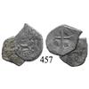 Image 1 : Lot of 2 Mexico City, Mexico, cob 1 reales, Philip V, assayers not visible.