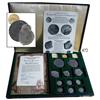Image 1 : Promotional set containing 1 Dutch (Utrecht) gold ducat, 2 Dutch silver "rider" ducatoons, 2 Mexican
