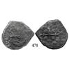 Image 1 : Mexico City, Mexico, klippe 8 reales, 1733MF.