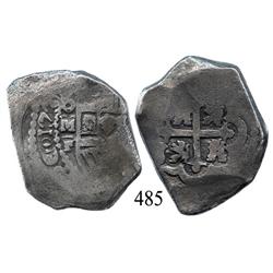 Mexico City, Mexico, cob 8 reales, 173(?), oMF.