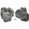 Image 1 : Lot of 3 Mexico City, Mexico, cob 8 reales, 1730, 1731 and 1732, oMF.