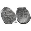 Image 1 : Mexico City, Mexico, cob 8 reales, (17)20(J), rare date.