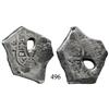Image 1 : Mexico City, Mexico, cob 8 reales, Philip V, oMJ (1705-24) bubble-hole.