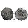 Image 1 : Mexico City, Mexico, cob 8 reales, 1730, oMR.