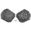Image 1 : Mexico City, Mexico, klippe 8 reales, 1733MF.