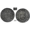 Image 1 : Mexico City, Mexico, pillar 8 reales, Philip V, 1733MF, possible 3/2 overdate (unlisted muling), rar