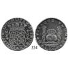 Image 1 : Mexico City, Mexico, pillar 8 reales, Philip V, 1737MF.