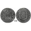 Image 1 : Mexico City, Mexico, pillar 4 reales, Philip V, 1734/3MF, rare overdate.